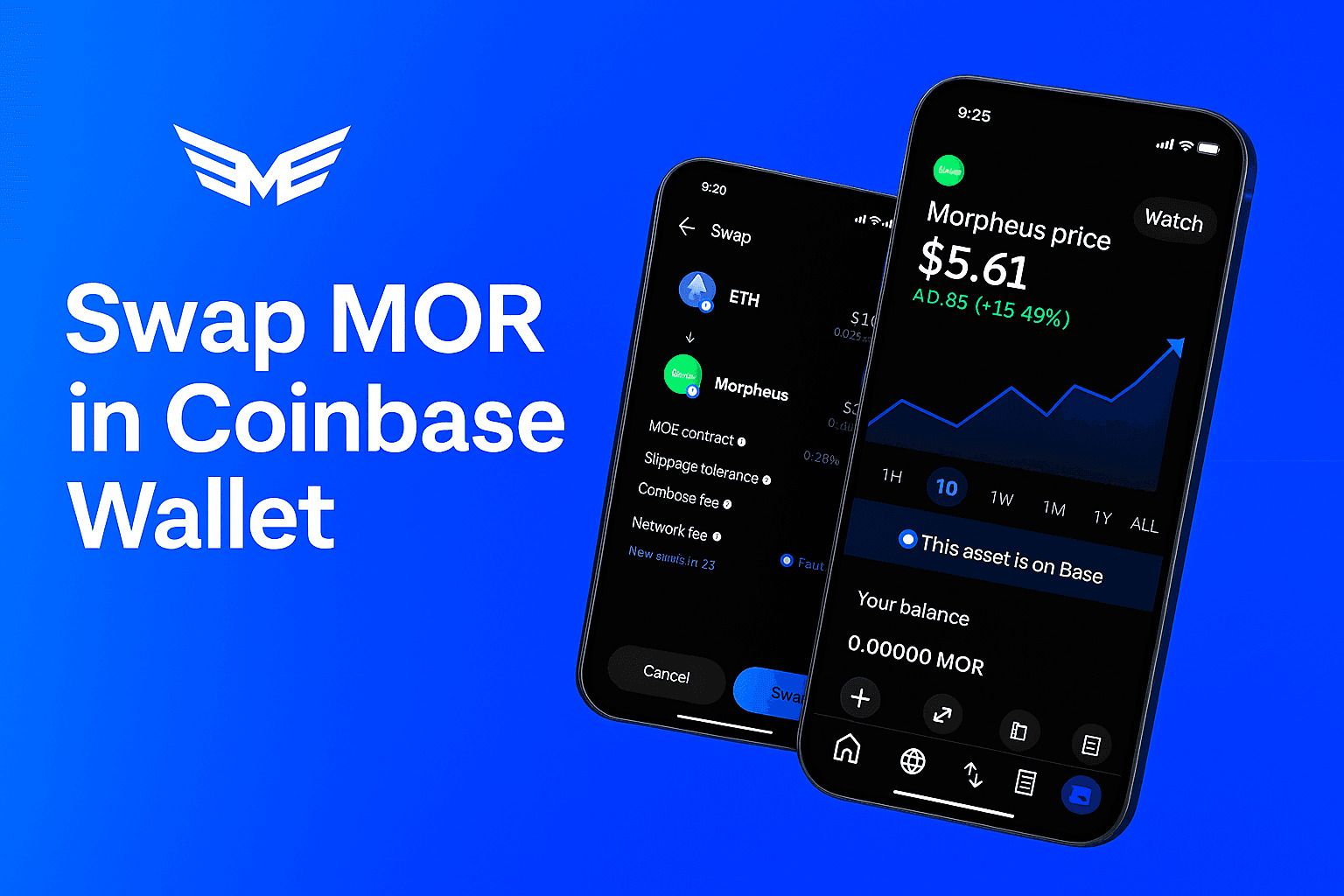 MOR is Now in the Coinbase App!